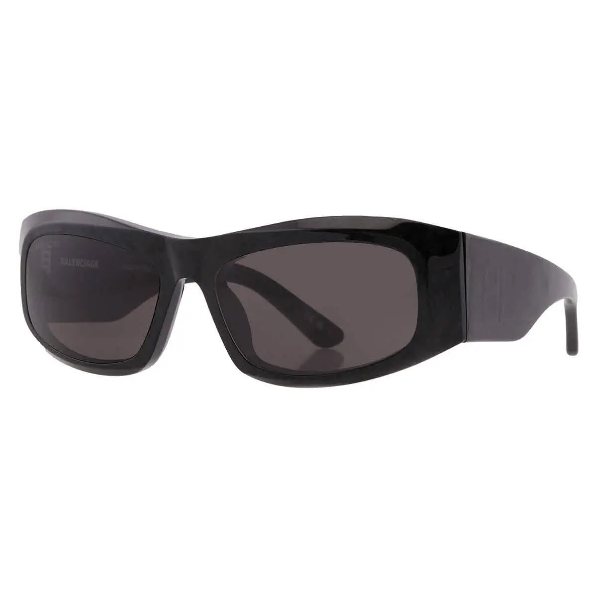 Balenciaga Grey Cat Eye Ladies Sunglasses BB0395S 003 60 BB0395S 003 60