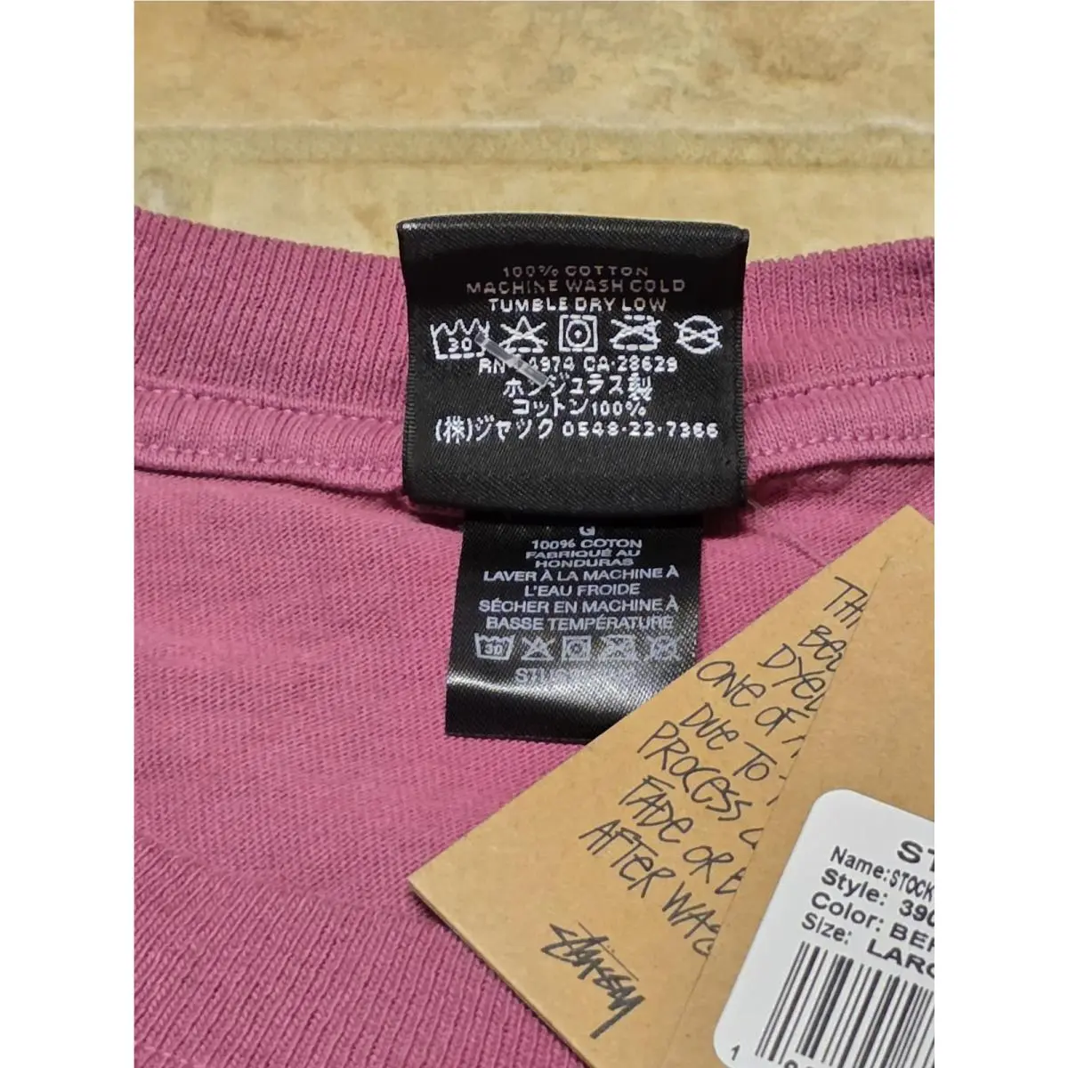 Stussy  clothing - Pink 2