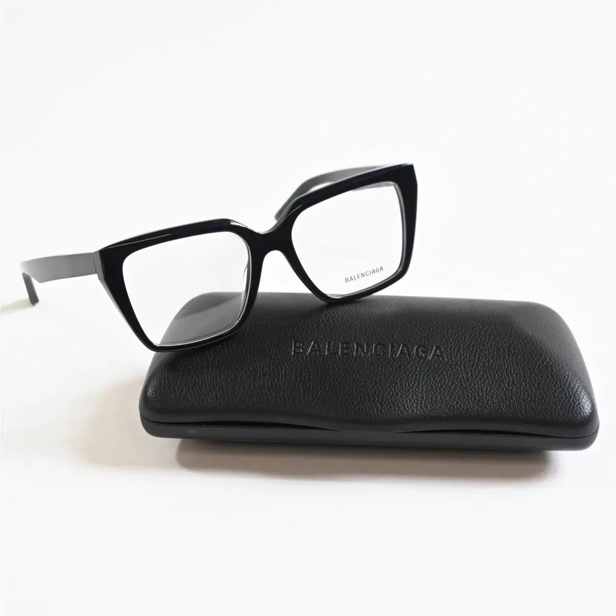 Balenciaga BB0130O 001 Womens Eyeglasses Burgundy 53mm