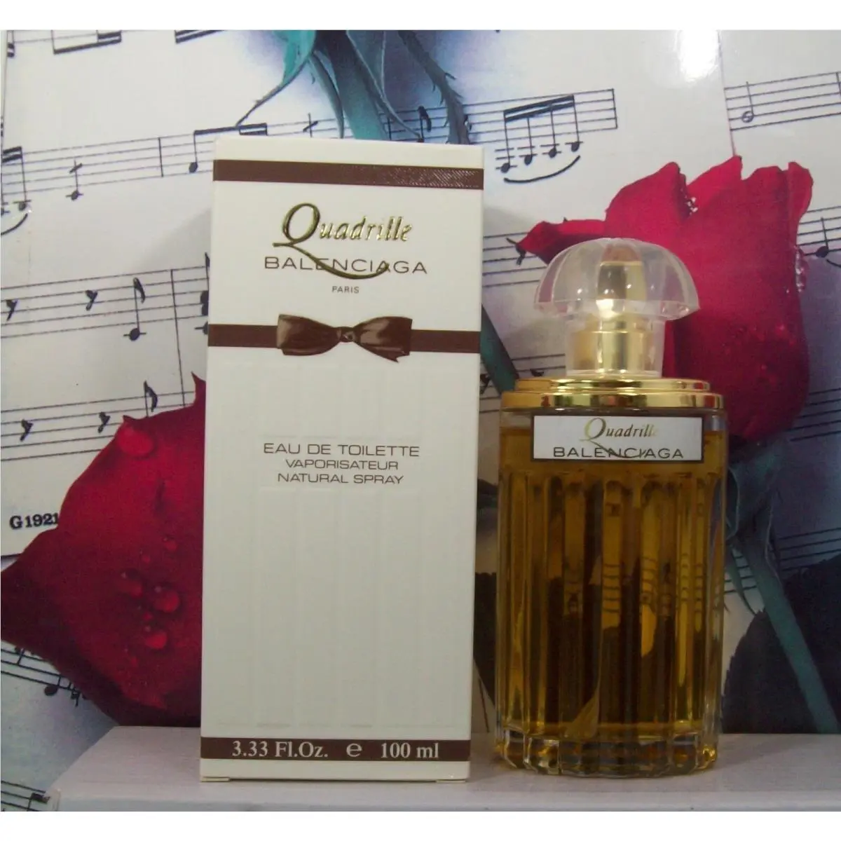 Quadrille By Balenciaga Edt Spray 3.33 Fl. Oz. Wb. Vintage