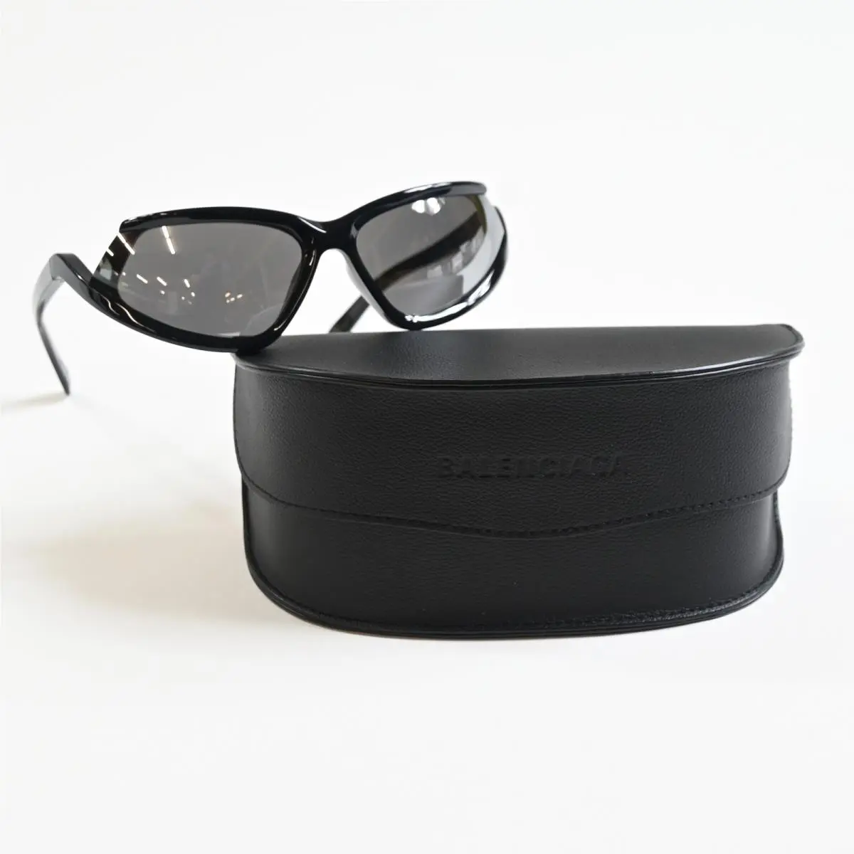 Balenciaga BB0289S 001 Unisex Sunglasses Black/silver 71mm