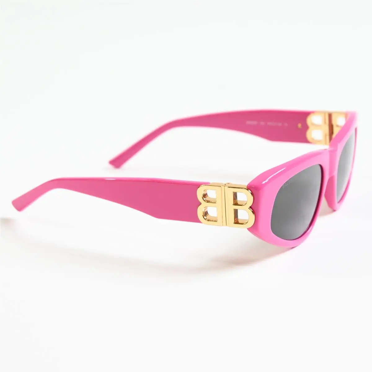 Balenciaga BB0095S 006 Womens Sunglasses Pink/gold 53mm