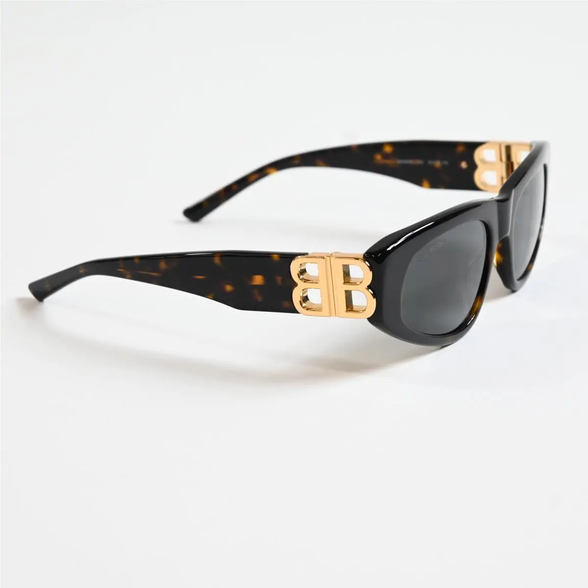 BB0095S 002 Womens Sunglasses Havana/green 53mm by Balenciaga