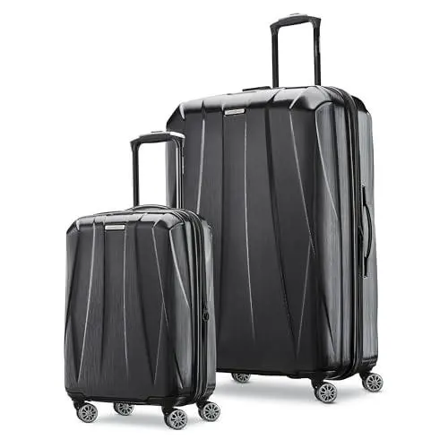Piece Set - Samsonite Centric Hardside Expandable Luggage Spinner Wheels 2