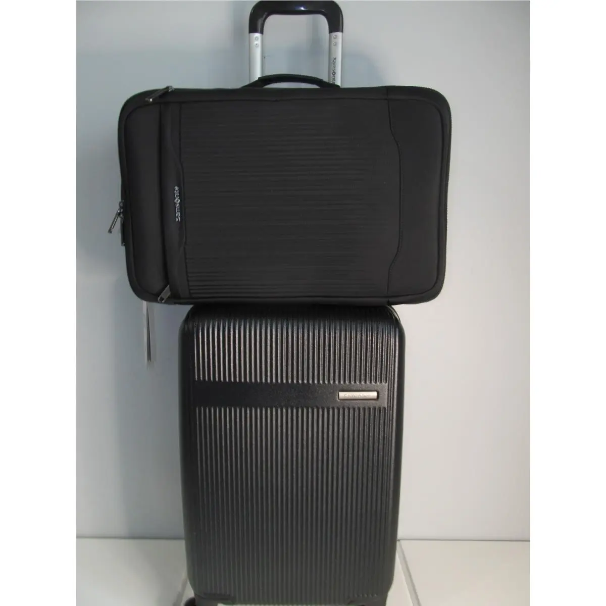 Medium Trip Black 22 Travel Carry On Silhoutte Travel Backpack-nwt by Samsonite