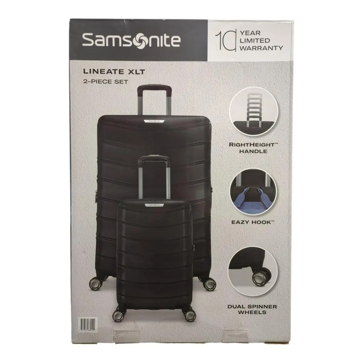 Samsonite Lineate Xlt Lightweight Polycarbonate Hardside 2-Piece Luggage Set