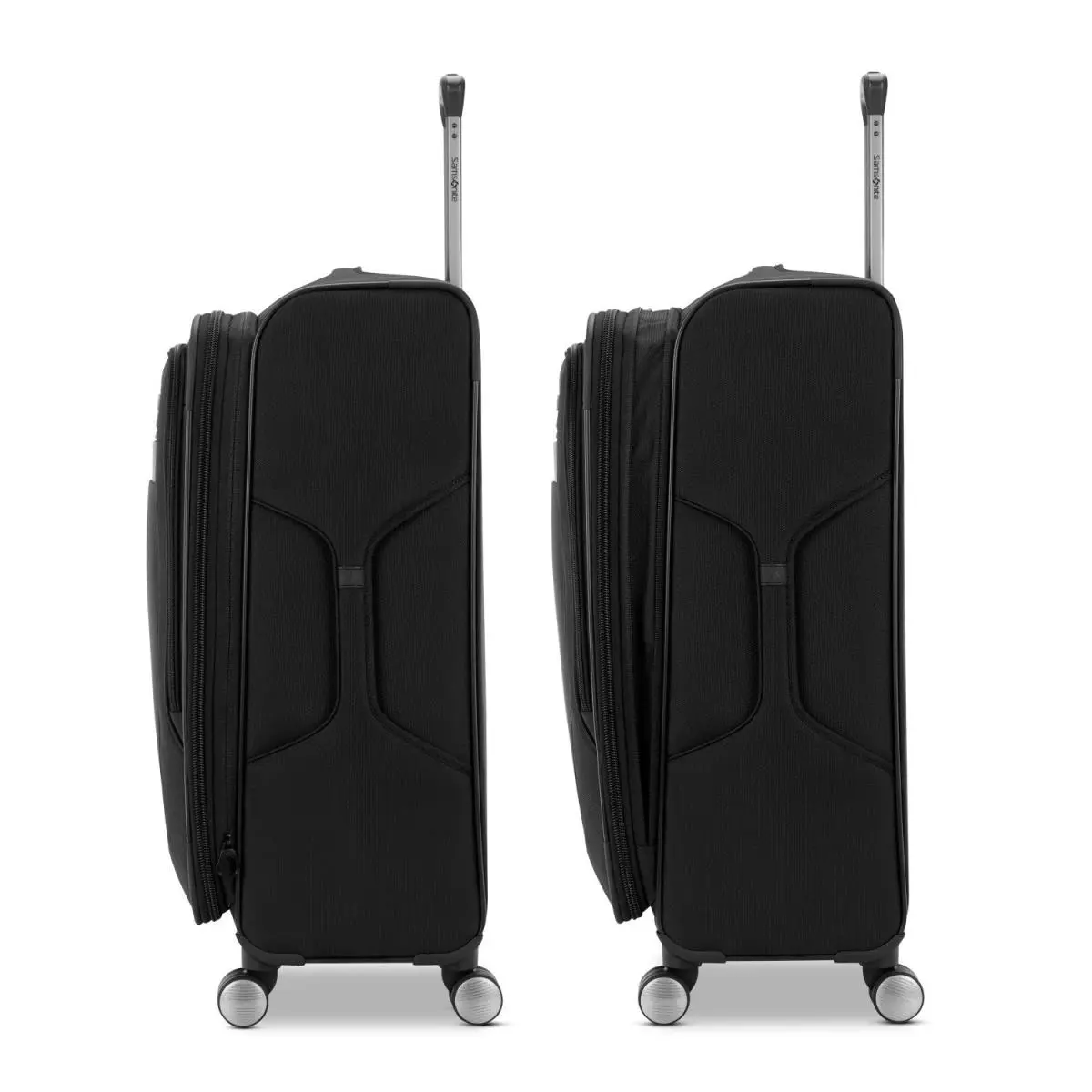 Black - Samsonite Ascella 3.0 Medium Expandable Spinner