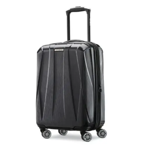 Samsonite Centric 2 Hardside Expandable Carry on Luggage Spinner 20 Inch Black