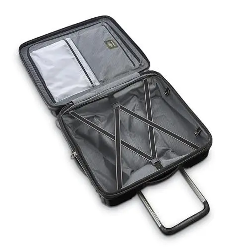 Stealth Black - Samsonite Stryde 2 Hardside Expandable with Double Spinner