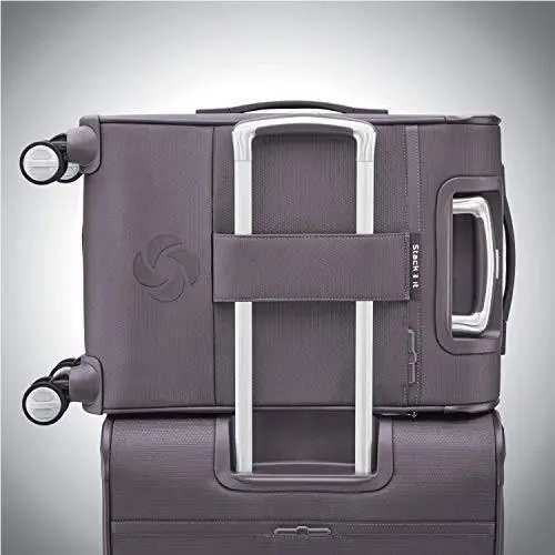 Mineral Gray -  Solyte Dlx Softside Expandable Luggage with Spinner by Samsonite