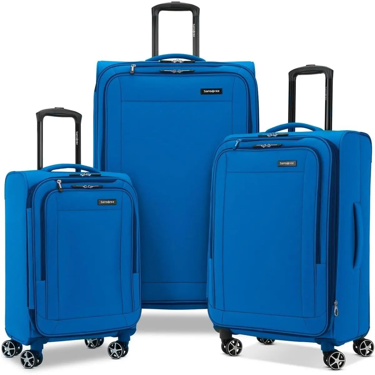 Samsonite Saire Lte Softside Expandable Luggage w/ Spinner Wheels 3 Piece Set
