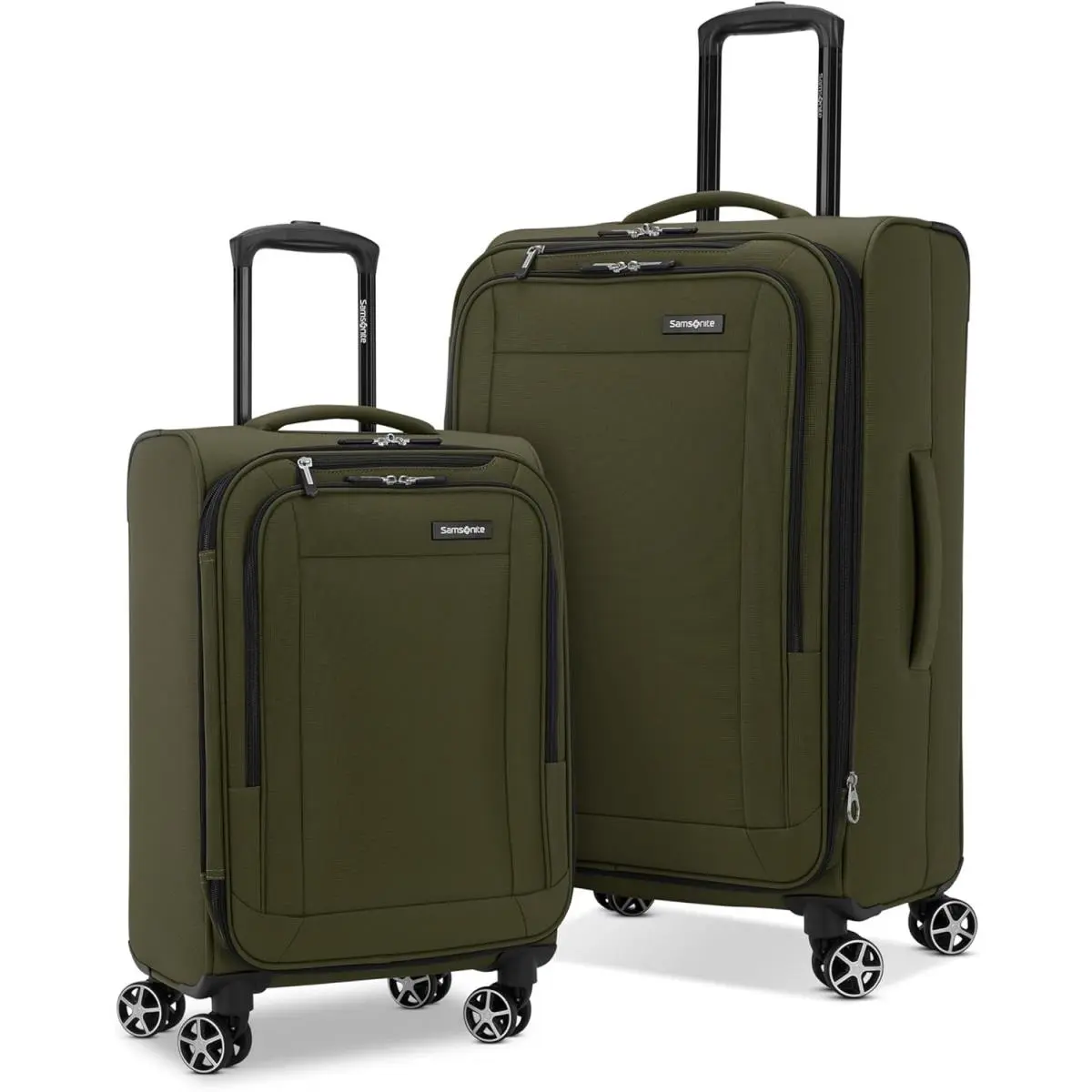 Samsonite Saire Lte Softside Expandable Luggage with Spinner Wheels 2 Piece Set