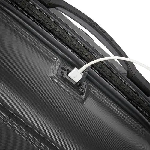 Solid Charcoal -  Omni 2 Hardside Expandable Luggage with Spinner by Samsonite