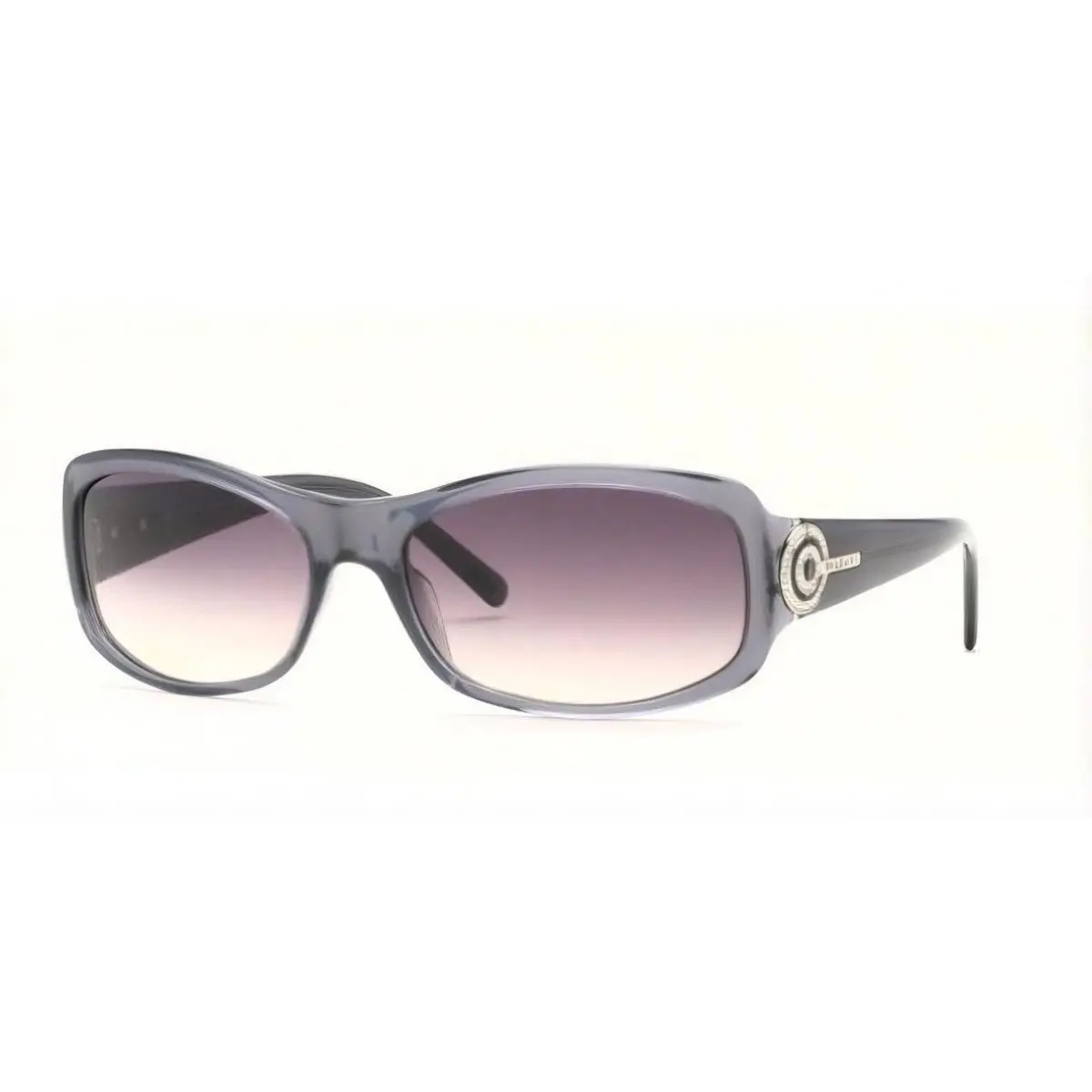 Bvlgari BV8003B 7318G 59mm Sunglasses Dark Transparent Grey / Grey Gradient Lens