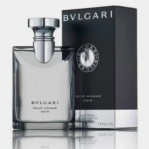 Bvlgari Pour Homme Soir Edt Spray 3.4 oz 100ml Men`s Fragrance