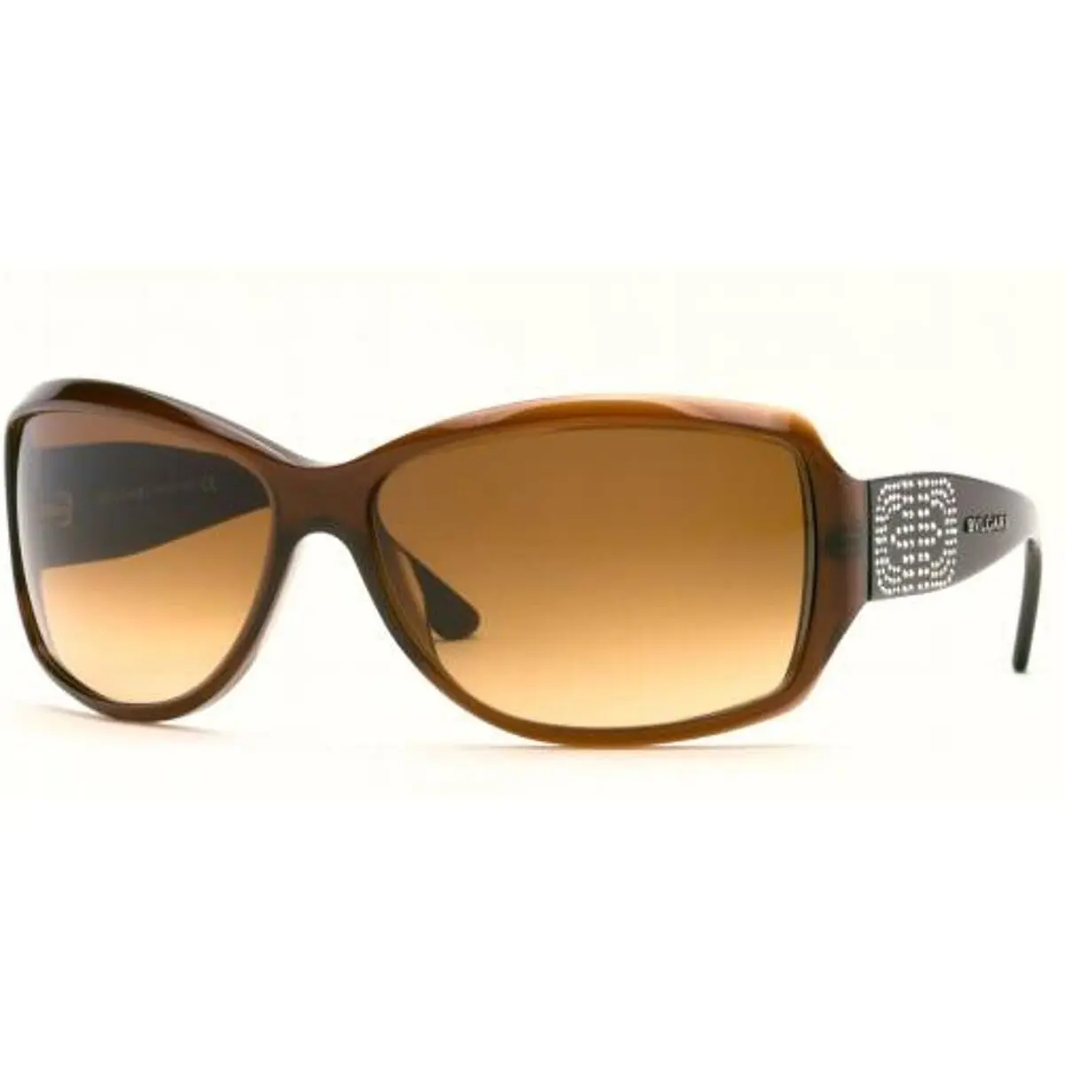 Bvlgari BV8004B 82513 64mm Sunglasses Faded Brown / Brown Gradient Lens
