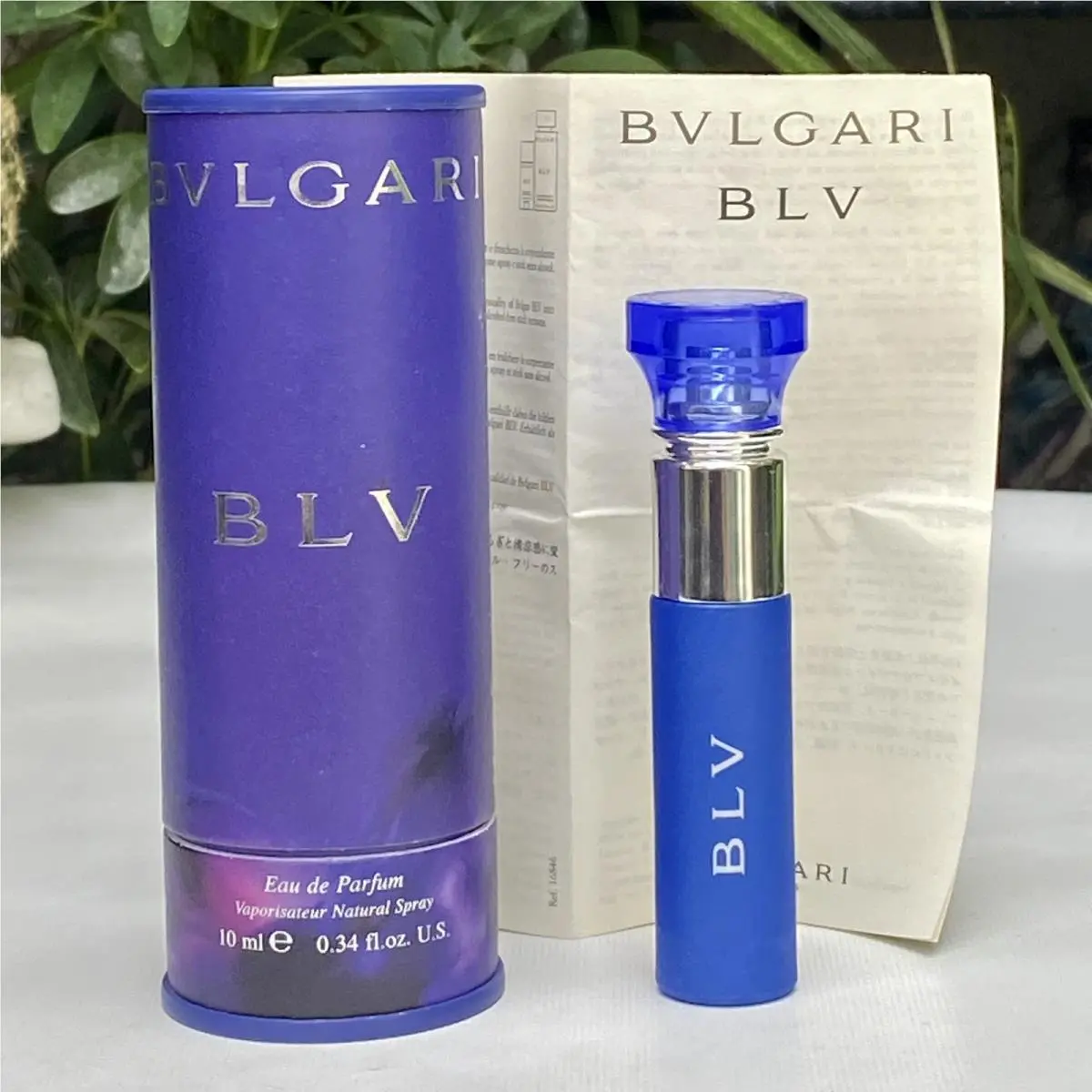 Vintage Blv Bvlgari Femme Women Edp .34oz Mini Perfume Spray Refillable