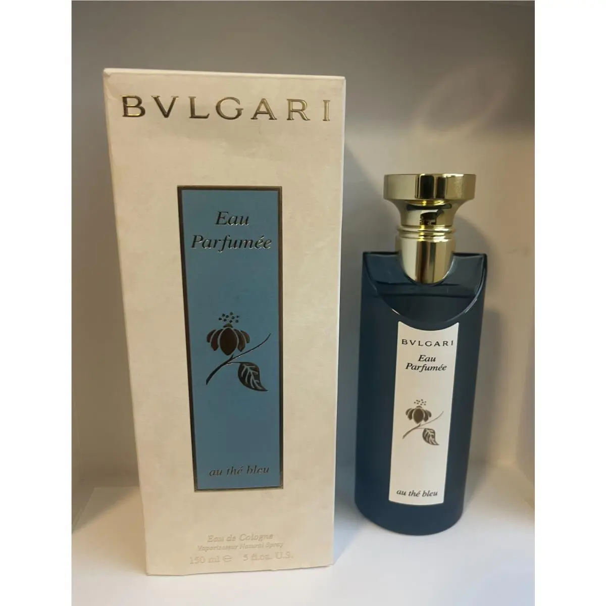 Bvlgari AU The Bleu 5oz-150 ml Edc Spray Unisex AS Pictured /