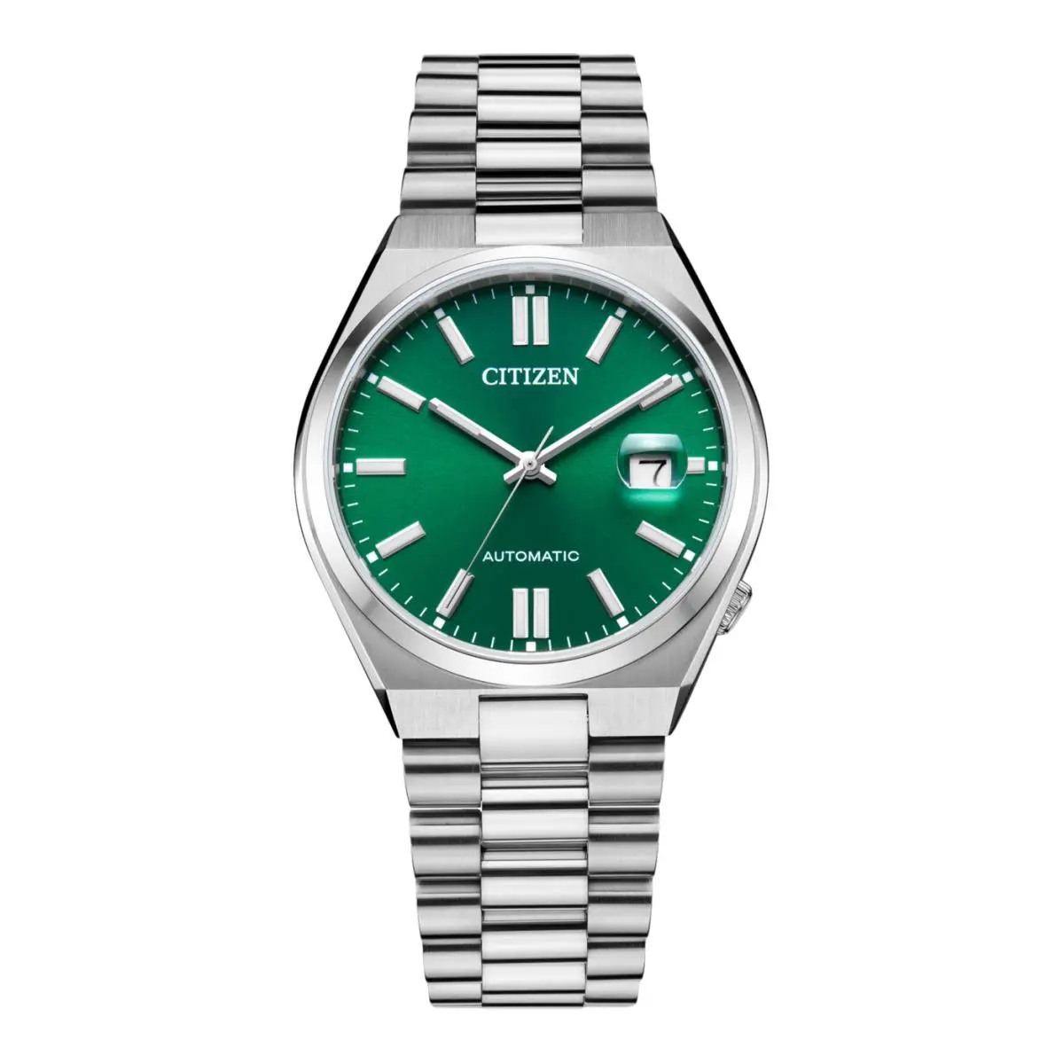 NJ0150-81X Tsuyosa Automatic Green Dial Watch by Citizen