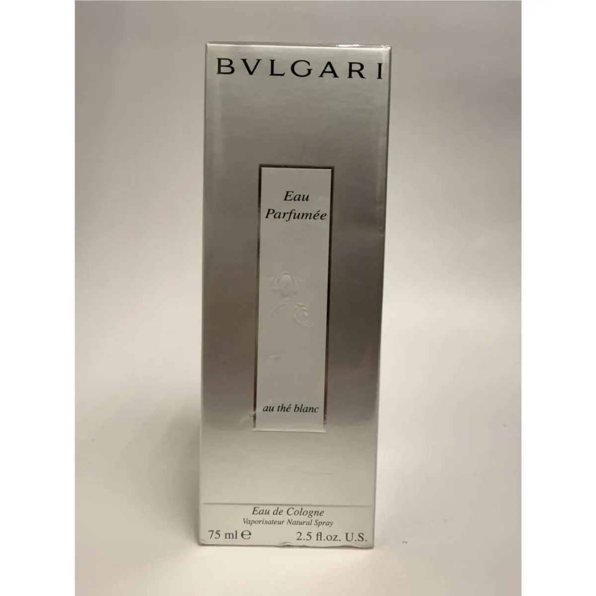 Bvlgari Eau Parfumee Au The Blanc Edc Spray Perfume 2.5 fl oz/75 mL Sealed-rare