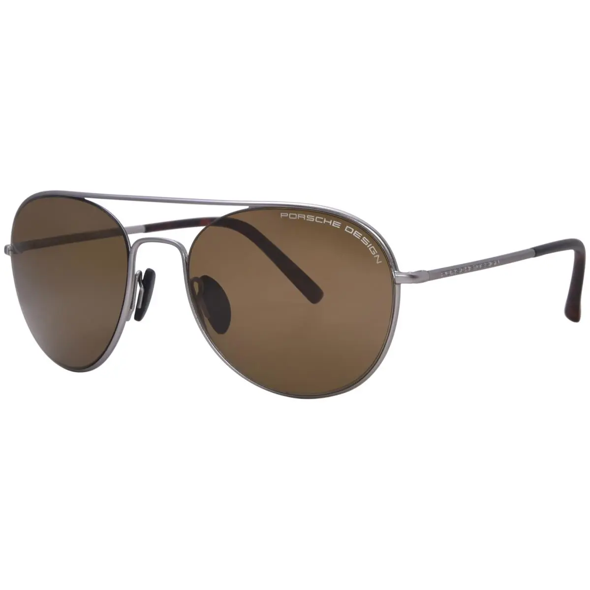 Design Men`s P8606 P/8606 Pilot Sunglasses 54mm Gray by Porsche