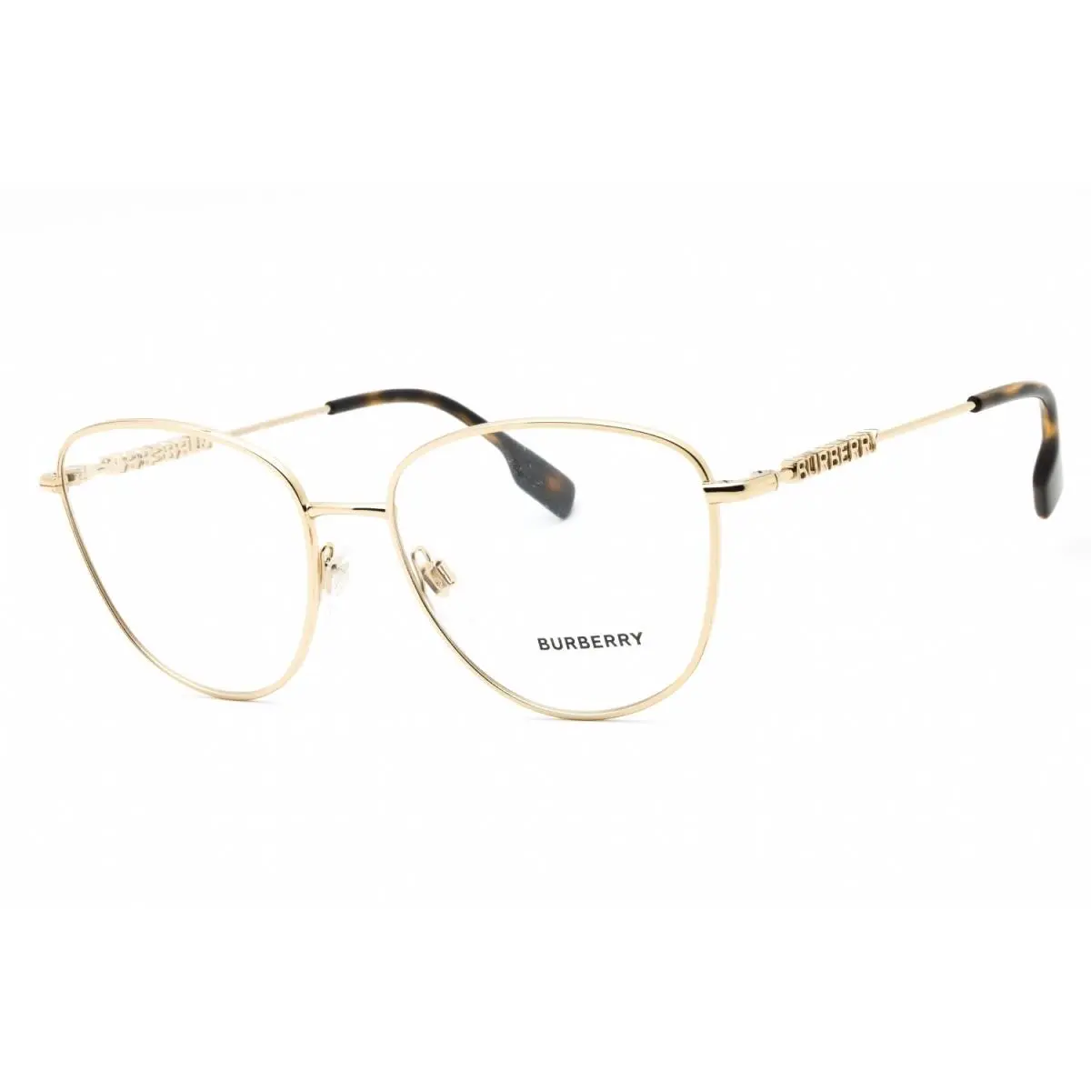 Burberry BE1376 1340 Eyeglasses Light Gold Frame 55mm
