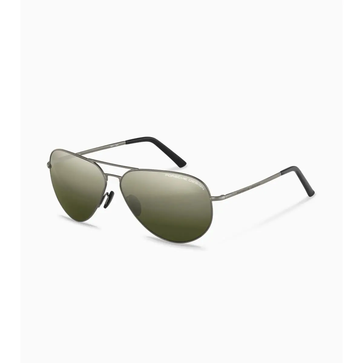 Porsche Design Sunglasses Unisex Gunmetal Frame Brown Lens P805B
