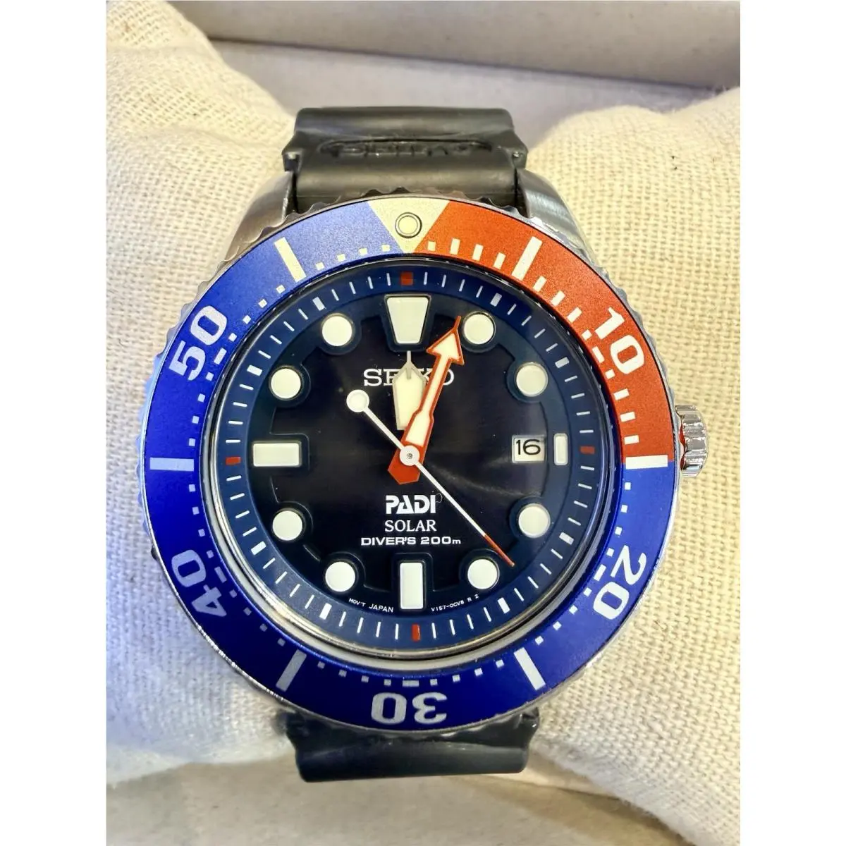 Prospex Solar Diver`s 200m Men`s Watch SNE439P1 by Seiko