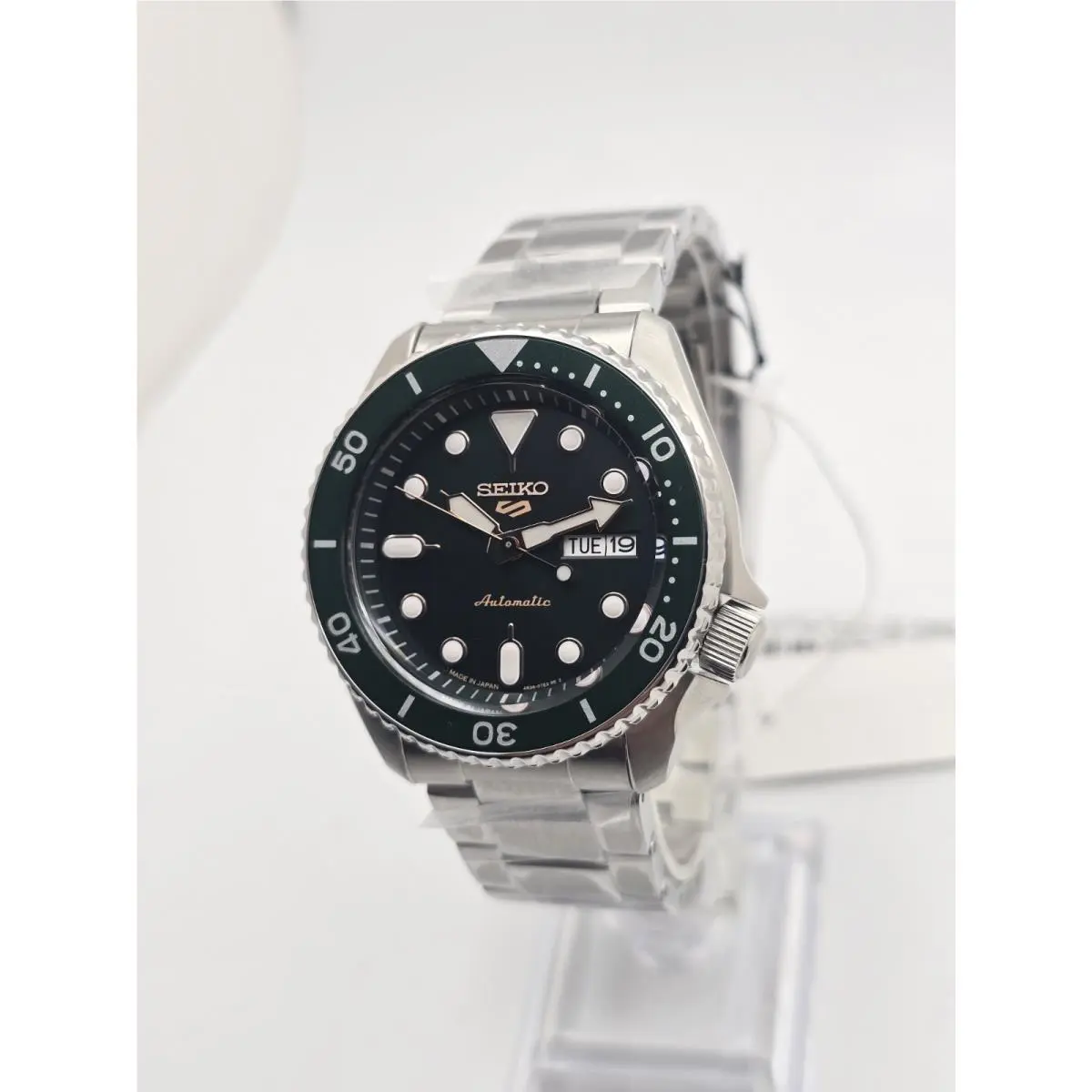 5 Sports SBSA013 SRPD63 Green Dial Automatic 42.5mm Jdm Watch by Seiko