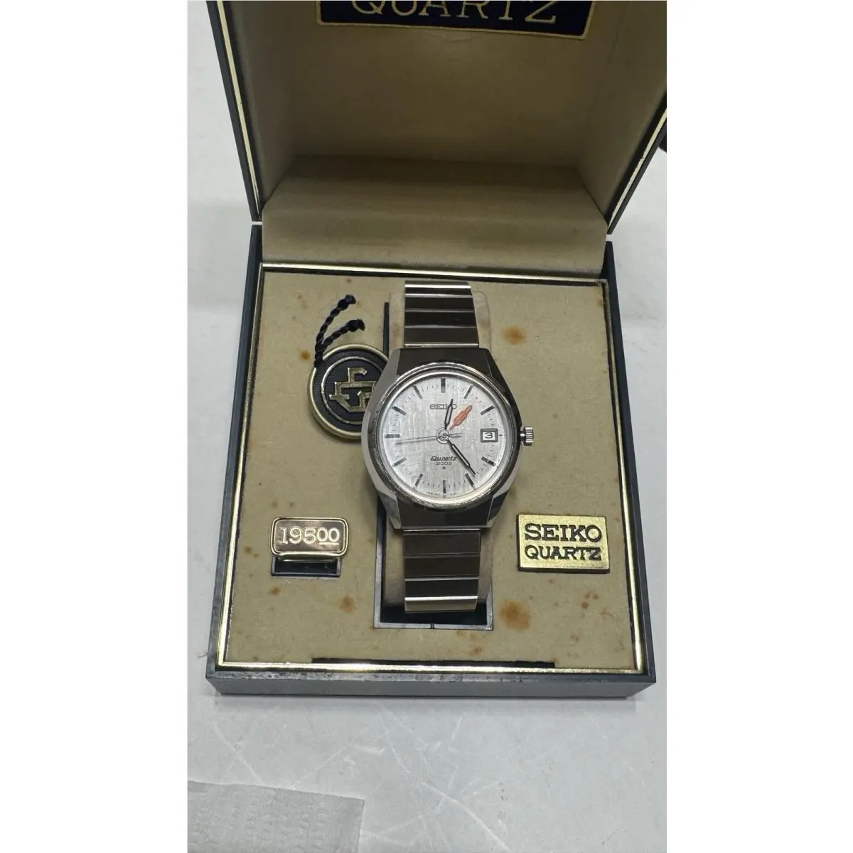 Nos  Duo Time Gmt Quartz 2002 Dual 3819-7009 Ghost Quartz 1972 Holy Grail by Seiko