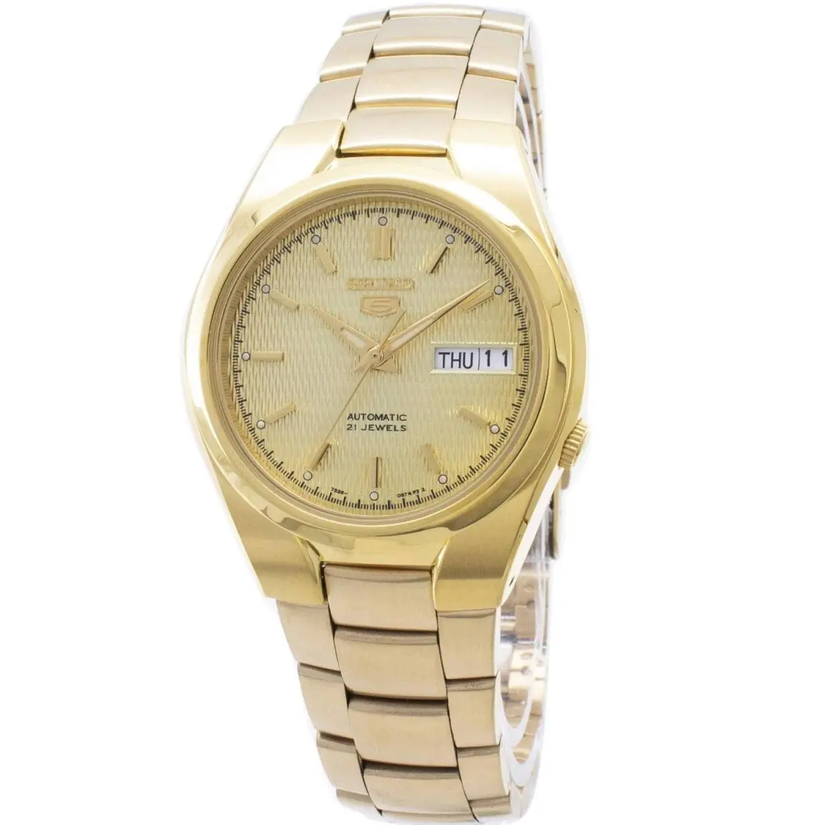 Seiko Men`s Classic Gold Dial Watch - SNK610K1