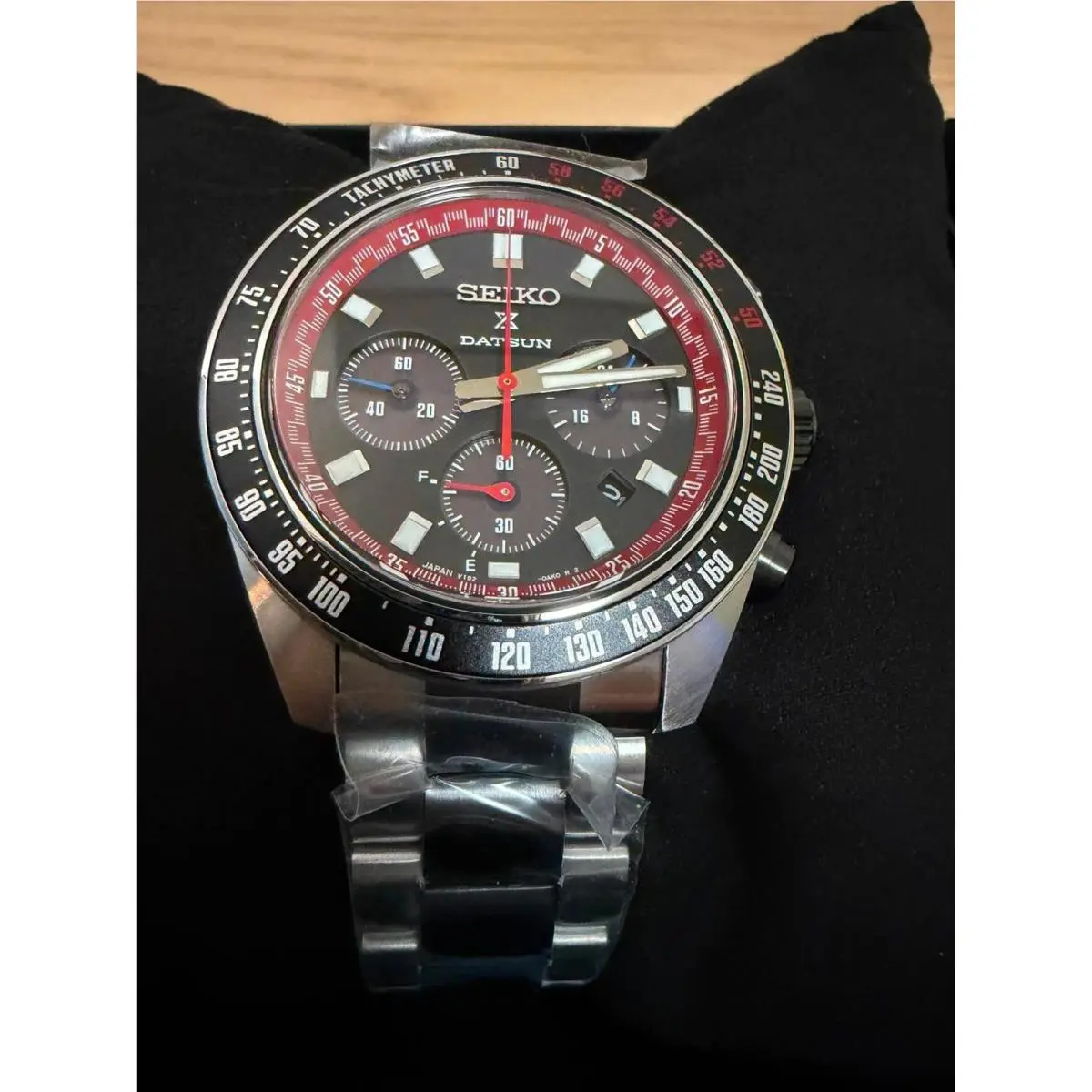 Seiko Prospex SBDL121 Silver Chronograph Stainless Steel Men`s Watch