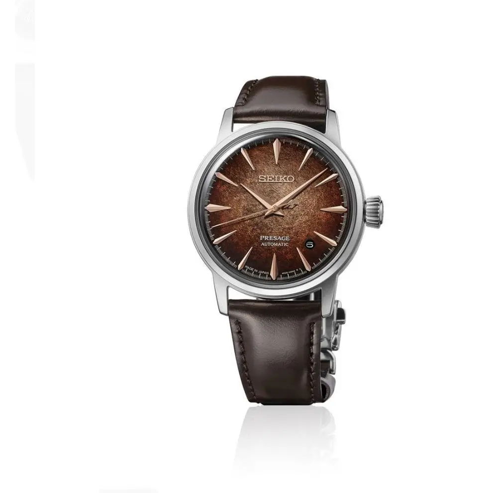 Seiko Presage Cocktail Time SS Automatic Brown Dial HCB003