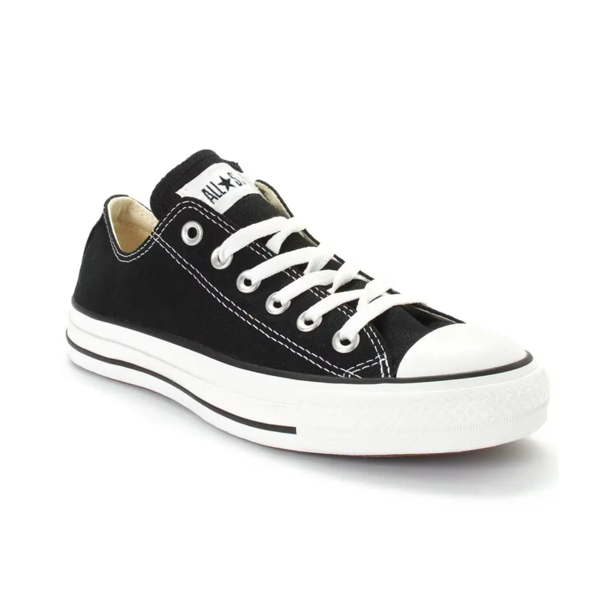 Women`s Converse Chuck Taylor All Star Ox Casual Sneakers Black