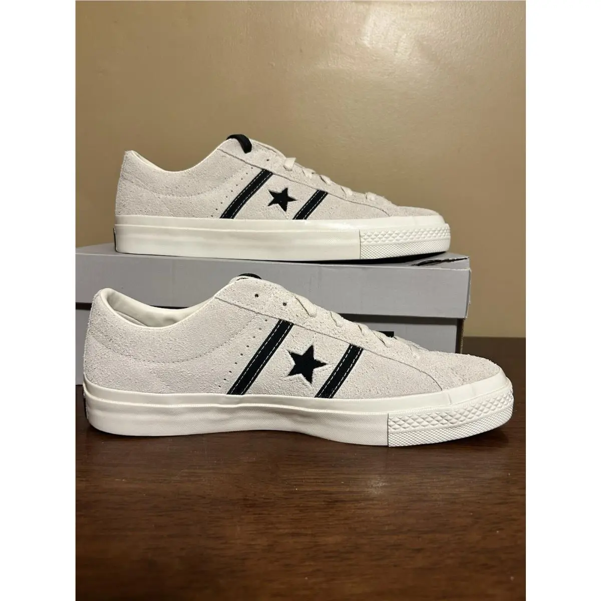 Converse shoes - Converse One Star - One Star - A06424C - Egret Black Egret 1