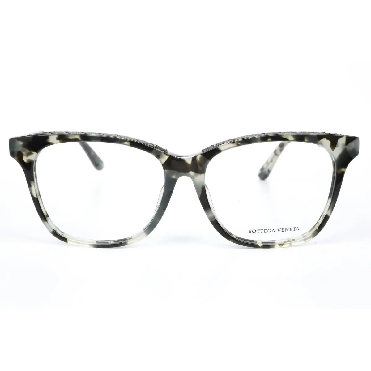 Eyeglasses Frames BV0070OA 004 55-15-145 Grey Havana 271431 by Bottega Veneta