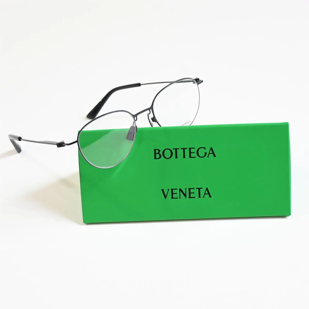 Bottega BV1269O 001 Mens Eyeglasses Black 50mm Optical Frames by Bottega Veneta