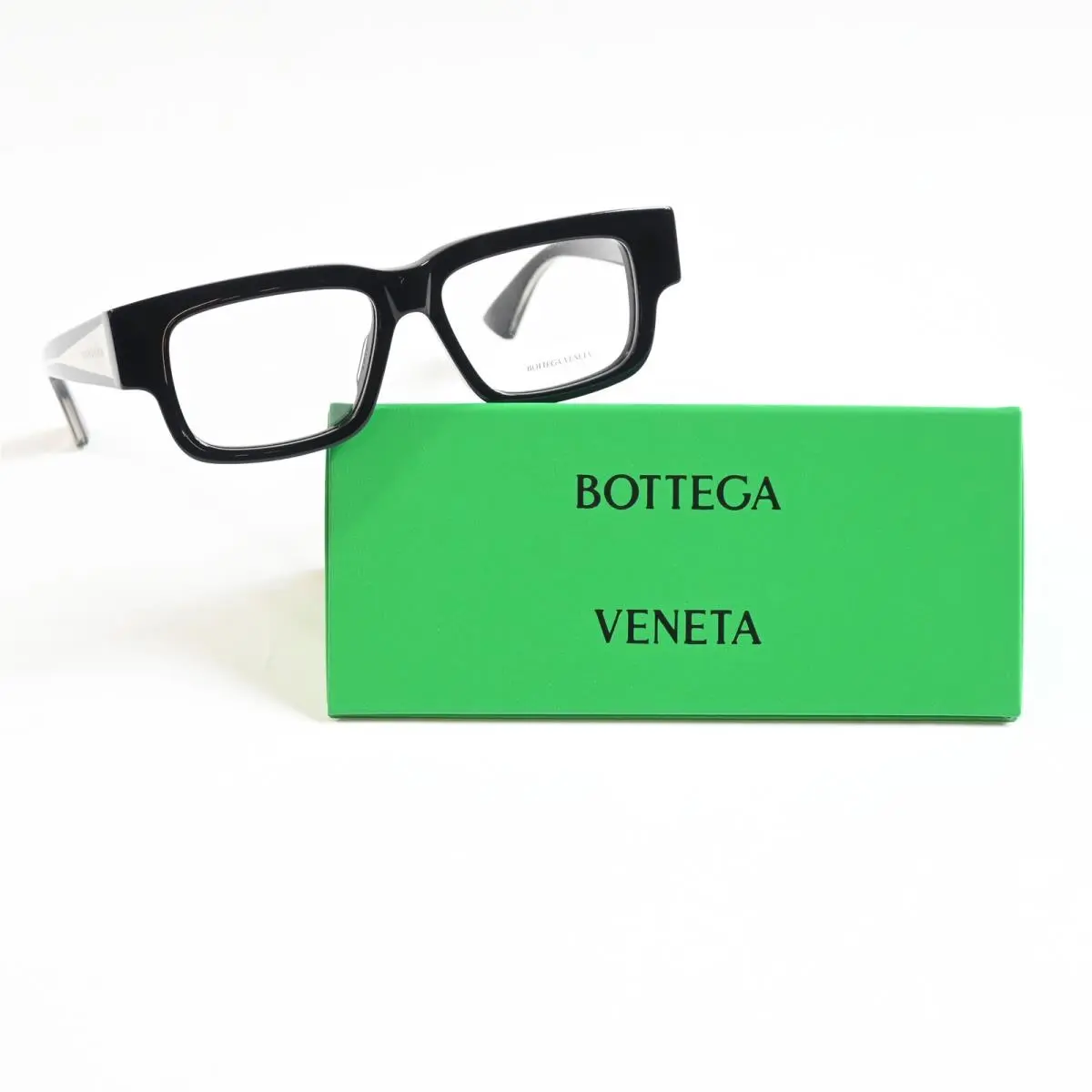 Bottega BV1280O 001 Womens Eyeglasses Black/gray 51mm by Bottega Veneta