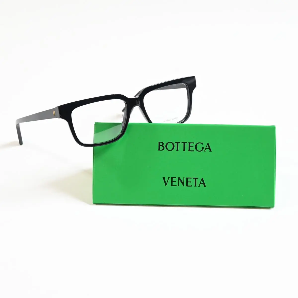 Bottega BV1256O 001 Mens Eyeglasses Black 54mm Optical Frames by Bottega Veneta