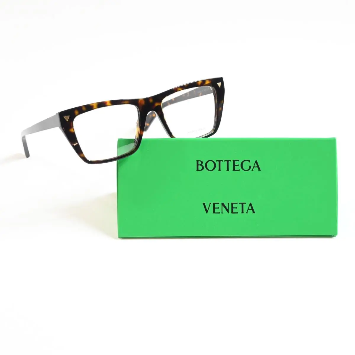 Bottega BV1258O 002 Unisex Eyeglasses Havana 53mm by Bottega Veneta