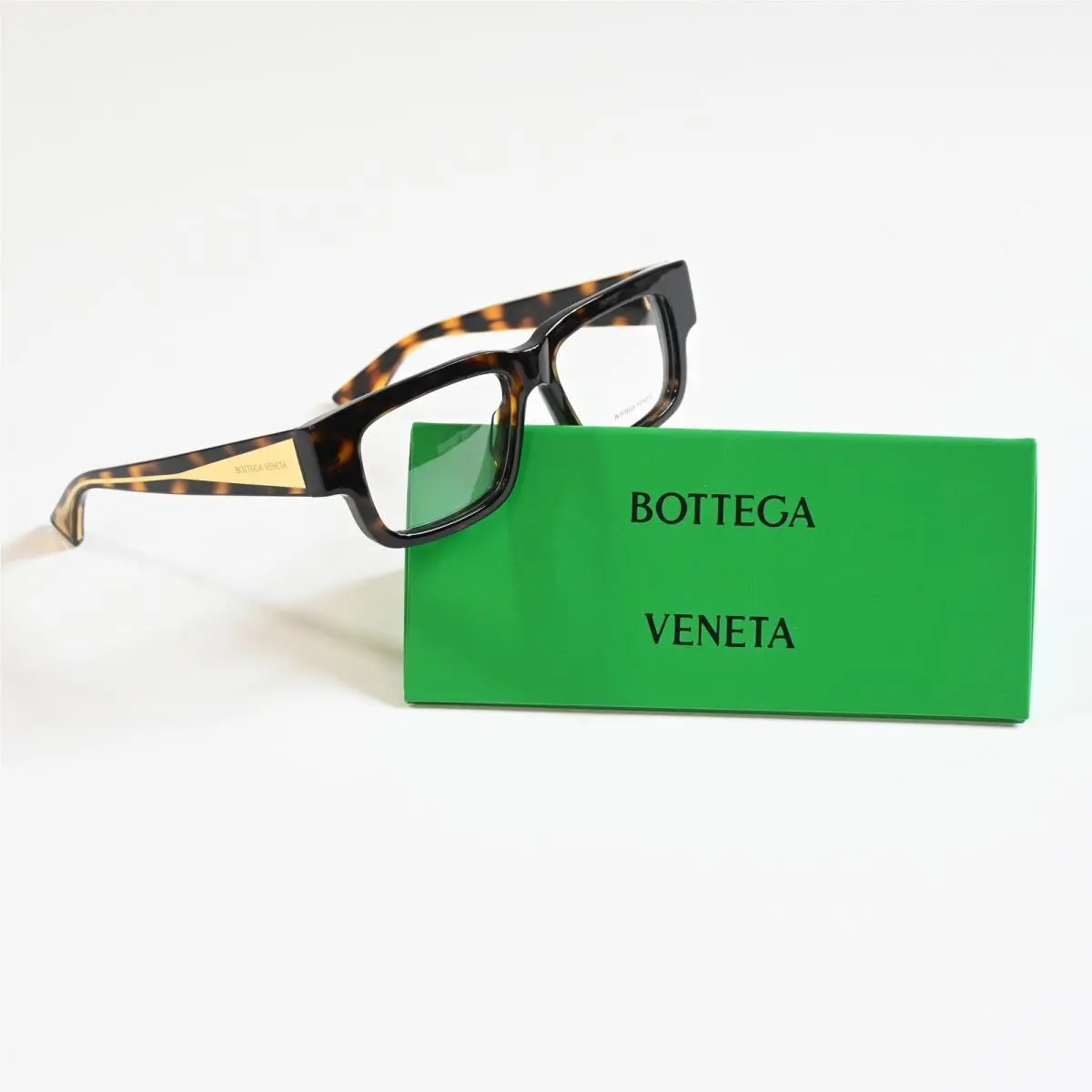Bottega BV1280O 002 Womens Eyeglasses Havana/gold 51mm by Bottega Veneta