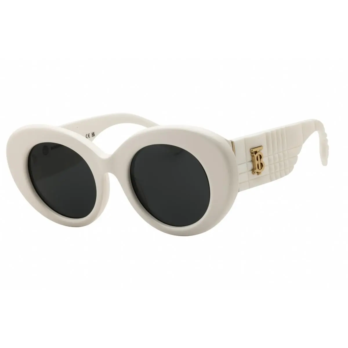 Burberry BE4370-3007-49 Sunglasses Frame Size 49mm 140mm 22mm White Women