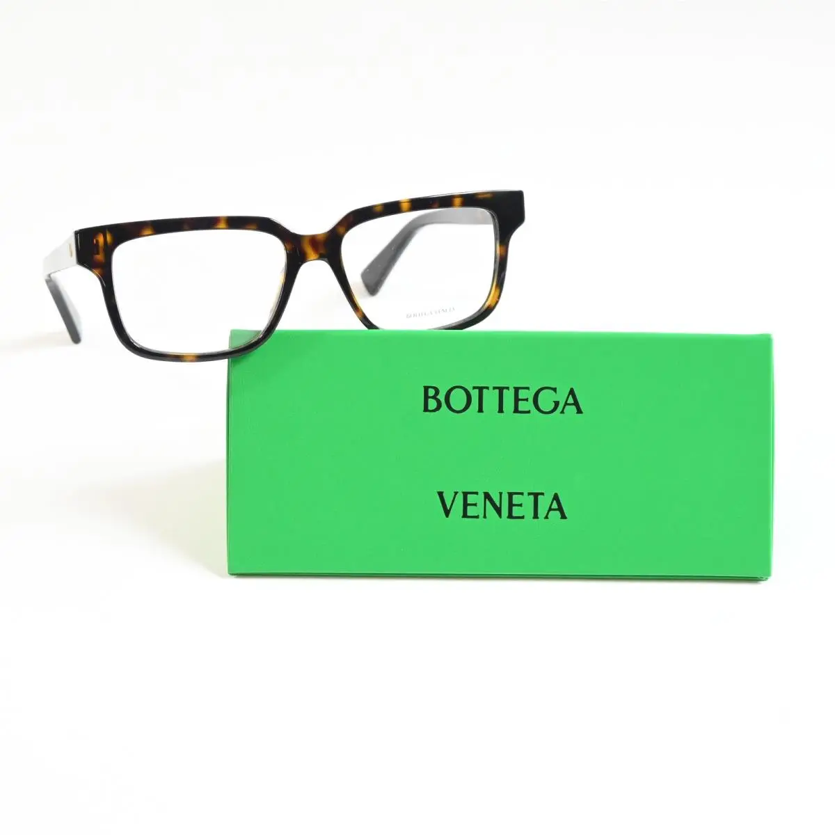 Bottega BV1256O 002 Mens Eyeglasses Havana 54mm Optical Frames by Bottega Veneta