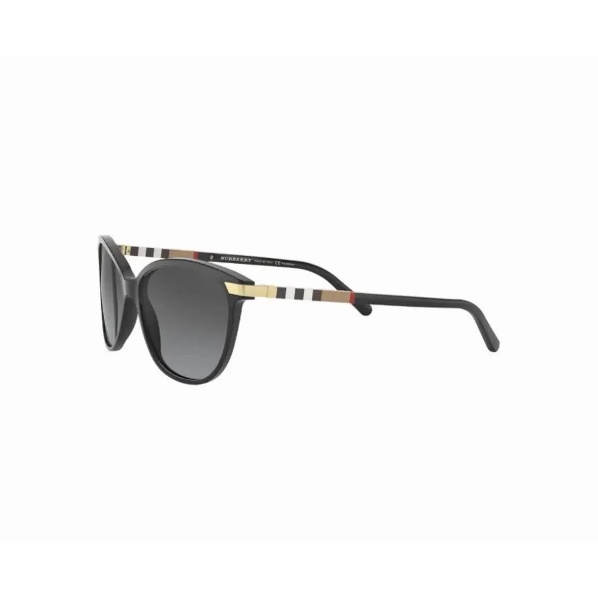 BE4216 30018G Black Vintage Check Cat Eye Sunglasses 57-16 140 W Box by Burberry