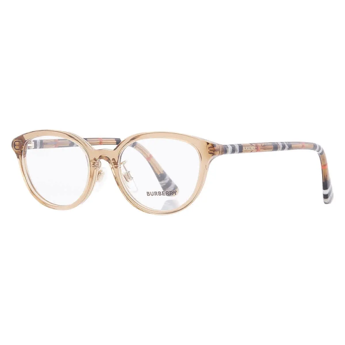 Burberry Demo Oval Ladies Eyeglasses BE2435D 4164 50 BE2435D 4164 50