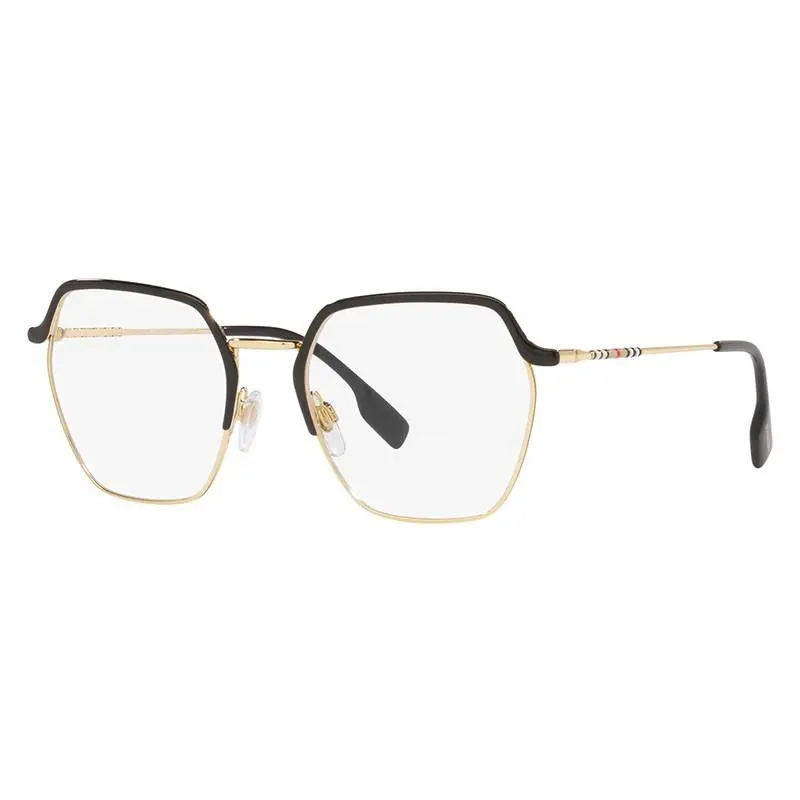 Burberry BE1371 Eyeglasses Eye Glasses 1326 Gold/black 52mm Women