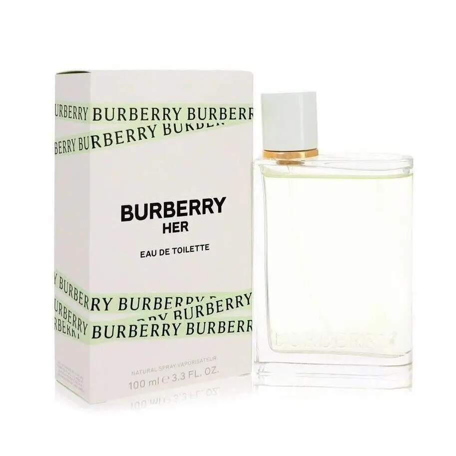Burberry Her 3.3 oz Edt Eau de Toilette Spray Womens Perfume 100 ml