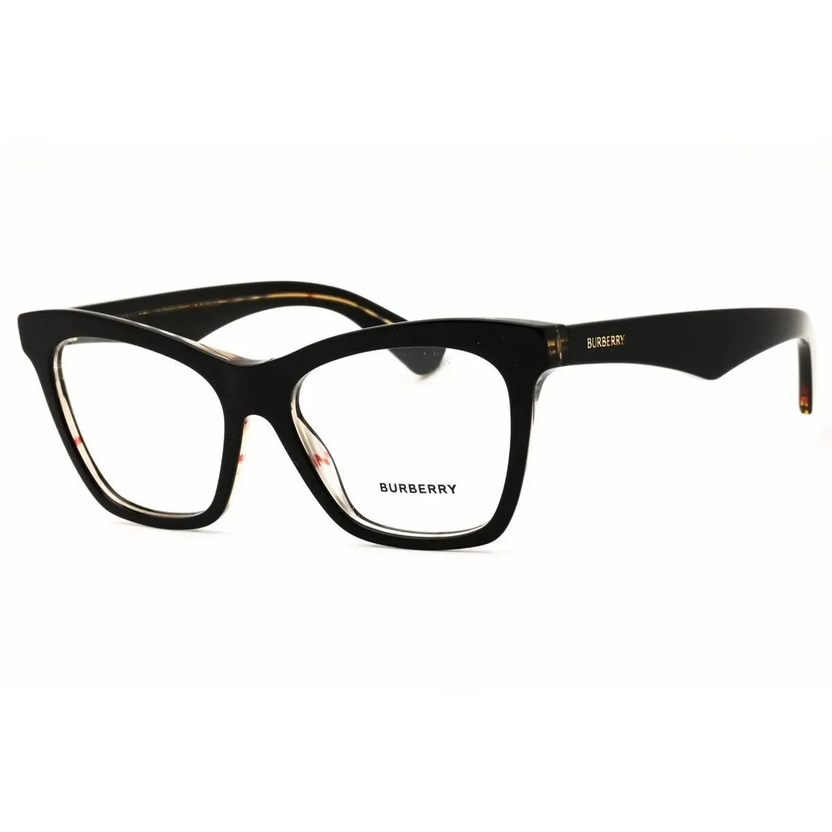 Burberry BE2416-4121-52 Eyeglasses Frame Size 52mm 16mm 140mm Black Vintage Wom