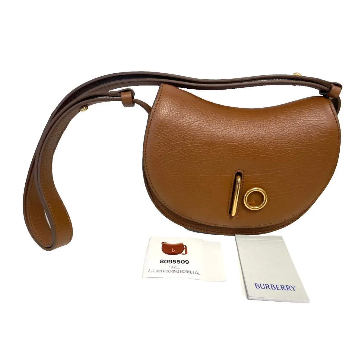 Rocking Horse Adjustable Shoulder Strap B-shaped Closure Gra by Burberry