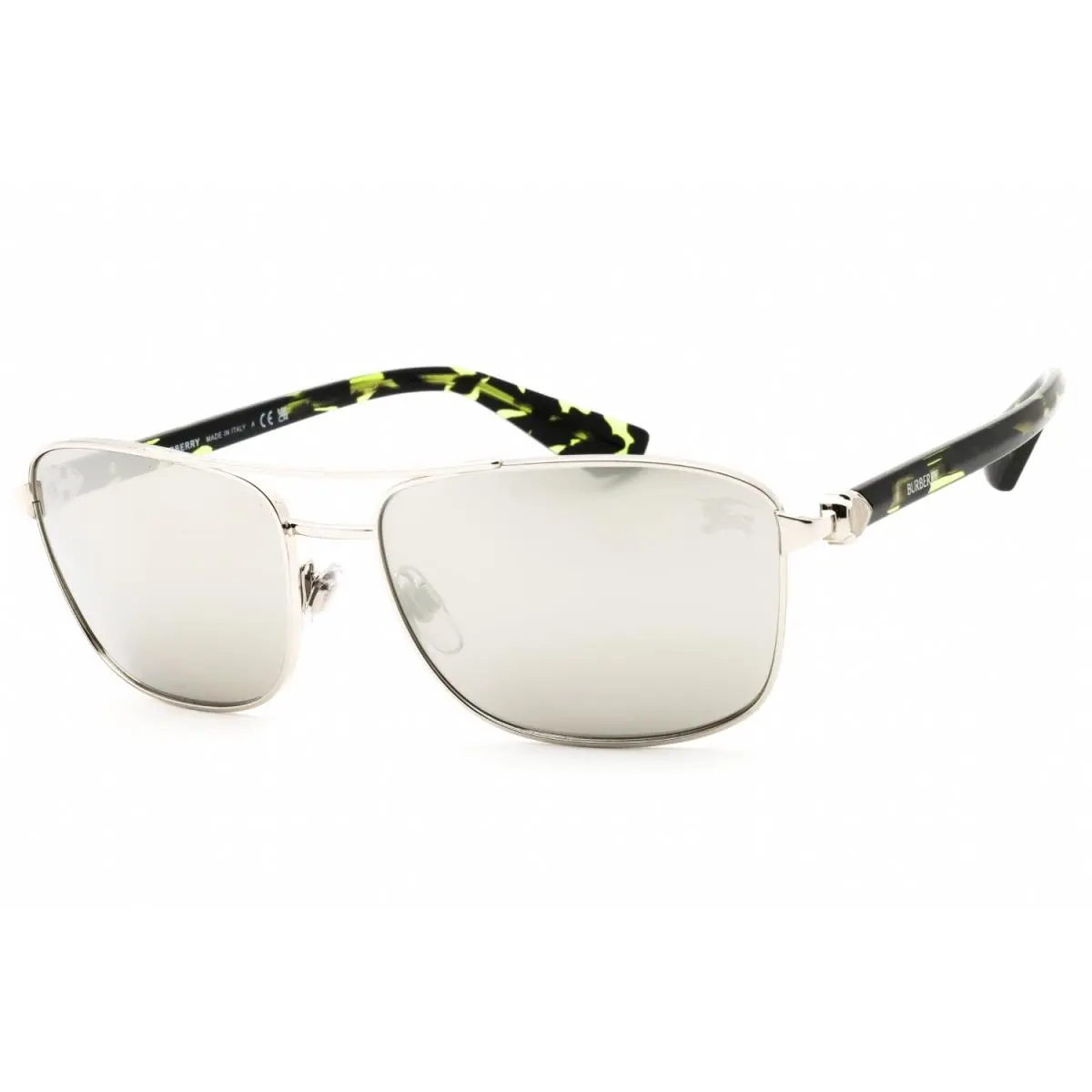 Burberry BE3163-1005-60 Sunglasses Frame Size 60mm 140mm 17mm Silver Men